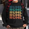 Ruhl Name Shirt Ruhl Family Name V3 Sweatshirt Gifts for Old Men
