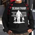 Seanathair Grandpa Gift Seanathair Best Friend Best Partner In Crime Sweatshirt Gifts for Old Men