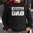 Show Dad Cow Dairy Cattle Fathers Day Sweatshirt Gifts for Old Men