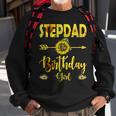 Stepdad Of The Birthday Girl Dad Sunflower Gifts Sweatshirt Gifts for Old Men