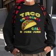 Taco Emergency Call 9 Juan Juan Cinco De Mayo Funny Sweatshirt Gifts for Old Men