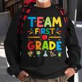 Team First Grade - 1St Grade Teacher Student Kids Sweatshirt Gifts for Old Men