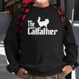 The Catfather Persian Cat Lover Funny Father Cat Dad Sweatshirt Gifts for Old Men