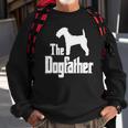 The Dogfather - Funny Dog Gift Funny Lakeland Terrier Sweatshirt Gifts for Old Men