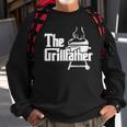 The Grillfather Pitmaster Bbq Lover Smoker Grilling Dad Sweatshirt Gifts for Old Men