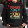 The Pontoon Captain Dad The Man Myth Happy Fathers Day Sweatshirt Gifts for Old Men The Pontoon Captain Dad The Man Myth Happy Fathers Day Sweatshirt Gifts for Old Men