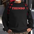 Thembo Them Bimbo Nonbinary Genderfluid Pronouns Pride Sweatshirt Gifts for Old Men