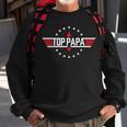 Top Papa Birthday Gun Jet Fathers Day Funny 80S Father Air Sweatshirt Gifts for Old Men