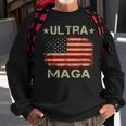 Ultra Maga And Proud Of It A Ultra Maga And Proud Of It V10 Sweatshirt Gifts for Old Men