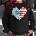 Ultra Maga And Proud Of It American Flag Vote Red Sweatshirt Gifts for Old Men