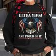 Ultra Maga Eagle Vintage Sweatshirt Gifts for Old Men