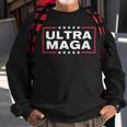 Ultra Maga United State Flag V3 Sweatshirt Gifts for Old Men