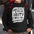 Unity Day Orange Peace Love Spread Kindness Gift Sweatshirt Gifts for Old Men