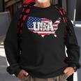 Usa American Flag United States Of America 4Th Of July Sweatshirt Gifts for Old Men