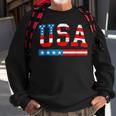 Usa Flag American 4Th Of July Merica America Flag Usa Sweatshirt Gifts for Old Men