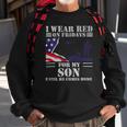 Veteran Red Fridays For Veteran Military Son Remember Everyone Deployed 98 Navy Soldier Army Military Sweatshirt Gifts for Old Men