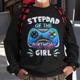 Video Game Birthday Party Stepdad Of The Bday Girl Matching Sweatshirt Gifts for Old Men