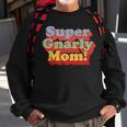 Vintage 70S Super Gnarly Mom Sweatshirt Gifts for Old Men