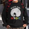 Vintage African Afro Black Girl Magic Pride Melanin Woman Sweatshirt Gifts for Old Men