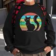 Vintage Black Cat Lover 307 Shirt Sweatshirt Gifts for Old Men