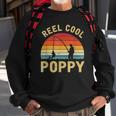 Vintage Reel Cool Poppy Fish Fishing Fathers Day Gift Classic Sweatshirt Gifts for Old Men
