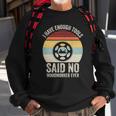 Vintage Retro I Have Enough Tools Said No Woodworker Ever Sweatshirt Gifts for Old Men