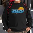 Vintage San Jose Del Cabo Mx Palm Trees & Sunset Beach Sweatshirt Gifts for Old Men