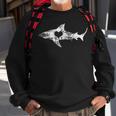 Vintage Shark Silhouette Hammerhead Shark Tiger Shark Heart 158 Trending Shirt Sweatshirt Gifts for Old Men