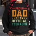 Vintage Thirteen Retro Proud Dad Of An 544 Shirt Sweatshirt Gifts for Old Men