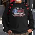 Vintage Usa American Flag Proud Air Force Veteran Dad Funny V2 Sweatshirt Gifts for Old Men