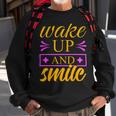 Wake Up And Smile 771 Trending Shirt Sweatshirt Gifts for Old Men