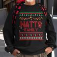Watts Name Gift Watts Family Sweatshirt Gifts for Old Men