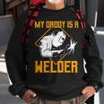 Welder Gifts Welding Design On Back Of Clothing V3 Sweatshirt Gifts for Old Men