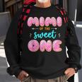 Women Mimi Of Sweet One First Birthday Matching Family Donut Sweatshirt Gifts for Old Men