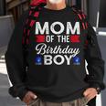 Womens Mom Of The Birthday Boy Birthday Boy Sweatshirt Gifts for Old Men