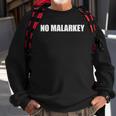 Womens No Malarkey Sweatshirt Gifts for Old Men