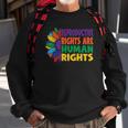 Womens Rights Pro Choice Reproductive Rights Human Rights Sweatshirt Gifts for Old Men