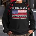 Womens We Are The People Men And Women Vintage Usa Flag Ultra Mega Sweatshirt Gifts for Old Men