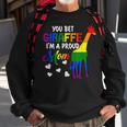 You Bet Giraffe Im A Proud Mom Pride Lgbt Happy Mothers Day Sweatshirt Gifts for Old Men