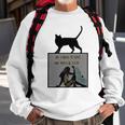 All I Need Is Love And Yoga And A Cat Lovers Gift For Yoga Lovers Funny Cat Sweatshirt Gifts for Old Men