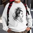 American Native Indian Graphics Sweatshirt Gifts for Old Men