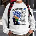 Aquarius Queen Sweet As Candy Birthday Gift For Black Women Sweatshirt Gifts for Old Men