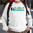 Bahamas Trip Bahamian Flag Vacation Tourist Sweatshirt Gifts for Old Men