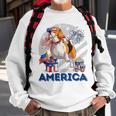 Beagle American Flag Sunglasses 708 Shirt Sweatshirt Gifts for Old Men