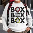 Box Box Box F1 Tyre Compound Design V2 Sweatshirt Gifts for Old Men