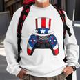 Boy Fourth Of July S American Flag Video Games Kids Sweatshirt Gifts for Old Men