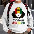 Celebrate Junenth 1865 Black Girl Magic Melanin Women Sweatshirt Gifts for Old Men