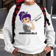 Congenital Cataracts Warrior Strong Women Grey Ribbon Congenital Cataracts Support Congenital Cataracts Awareness Sweatshirt Gifts for Old Men