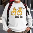 Corgi Set Sticker Design Funny Corgi Set Stickers Sweatshirt Gifts for Old Men