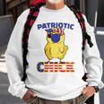 Fourth Of July 4Th Cute Patriotic Chick American Flag Gift Sweatshirt Gifts for Old Men